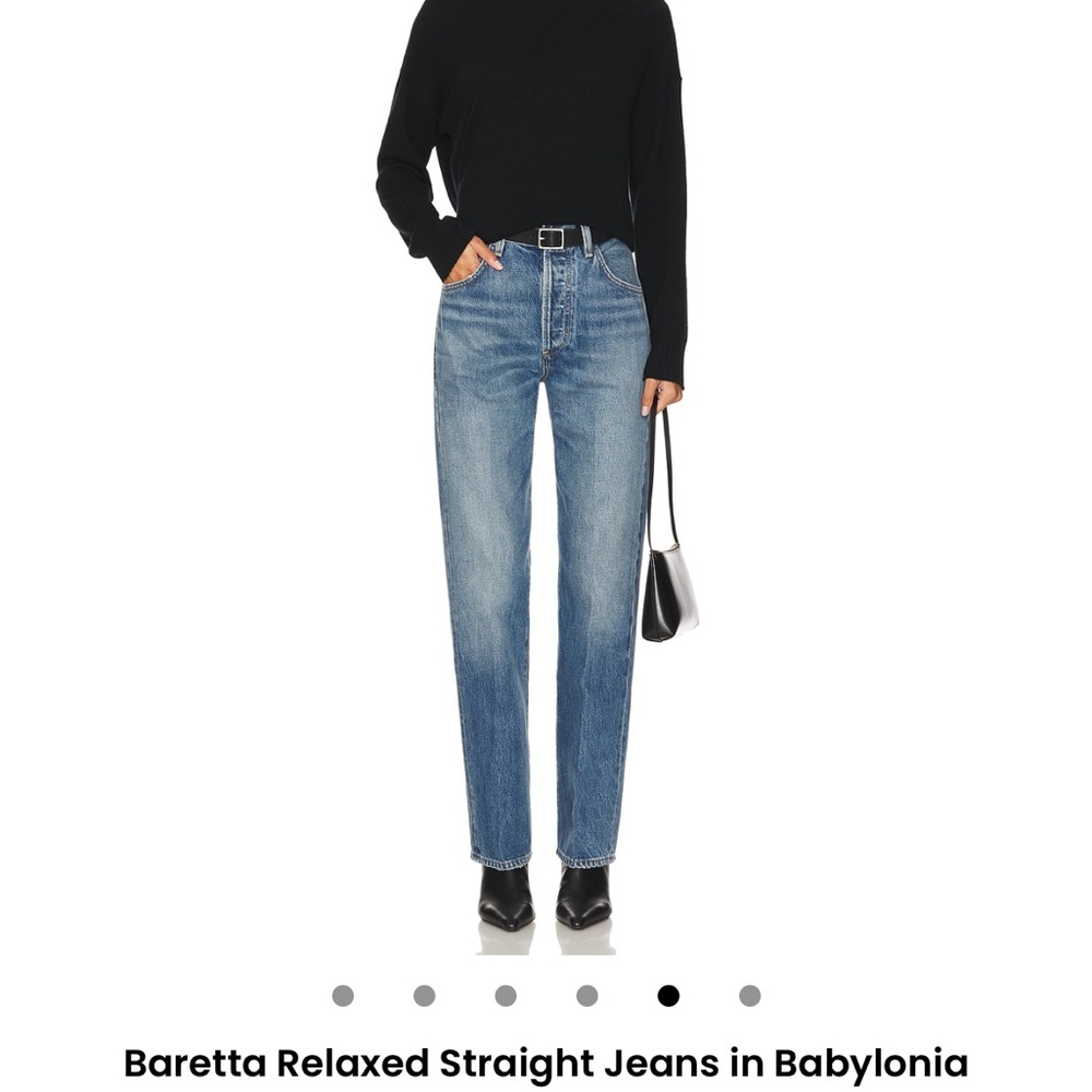 Baretta Relaxed Straight Jeans in Babylonia